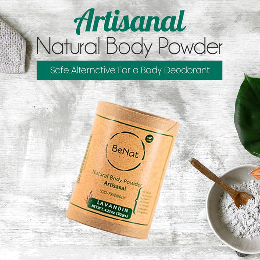 body powder, artisanal