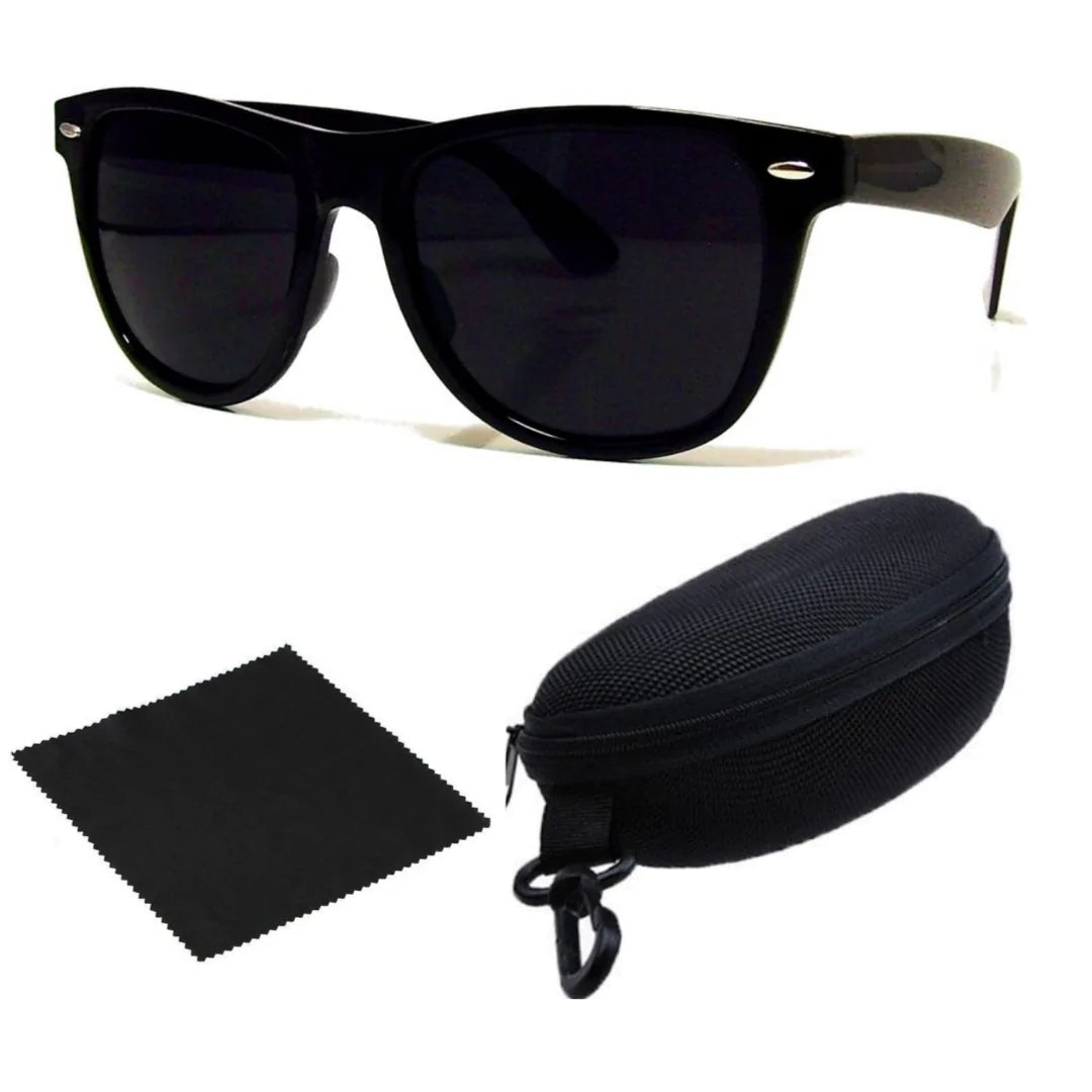 dark sunglasses, set left view