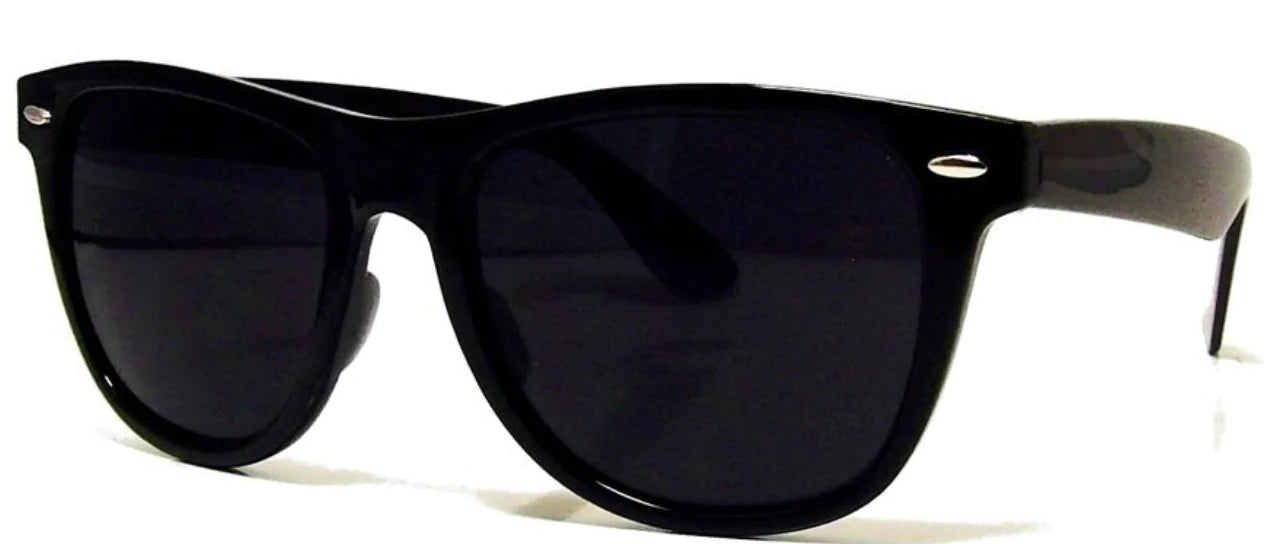 dark sunglasses, side