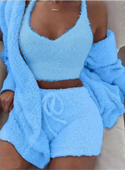 pajama set, blue